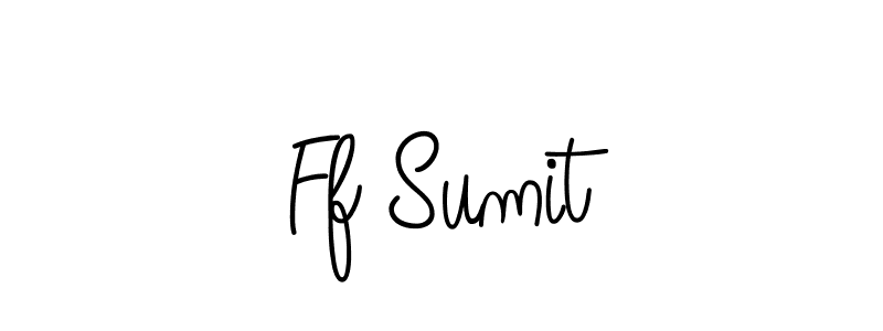 Make a beautiful signature design for name Ff Sumit. Use this online signature maker to create a handwritten signature for free. Ff Sumit signature style 5 images and pictures png