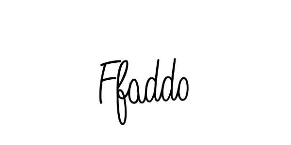 You should practise on your own different ways (Angelique-Rose-font-FFP) to write your name (Ffaddo) in signature. don't let someone else do it for you. Ffaddo signature style 5 images and pictures png