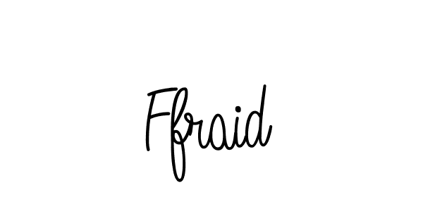 You should practise on your own different ways (Angelique-Rose-font-FFP) to write your name (Ffraid) in signature. don't let someone else do it for you. Ffraid signature style 5 images and pictures png