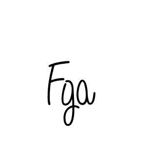 Use a signature maker to create a handwritten signature online. With this signature software, you can design (Angelique-Rose-font-FFP) your own signature for name Fga. Fga signature style 5 images and pictures png