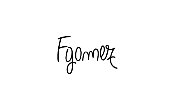 Angelique-Rose-font-FFP is a professional signature style that is perfect for those who want to add a touch of class to their signature. It is also a great choice for those who want to make their signature more unique. Get Fgomez name to fancy signature for free. Fgomez signature style 5 images and pictures png
