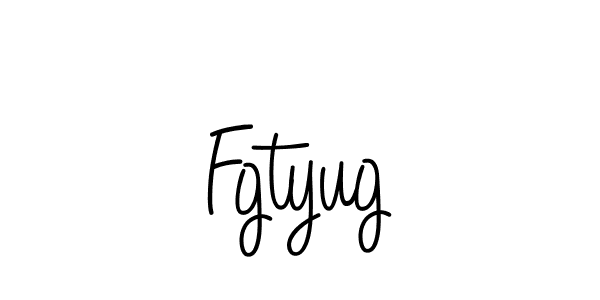You should practise on your own different ways (Angelique-Rose-font-FFP) to write your name (Fgtyug) in signature. don't let someone else do it for you. Fgtyug signature style 5 images and pictures png