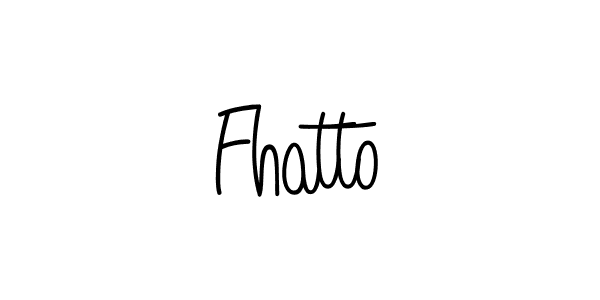 if you are searching for the best signature style for your name Fhatto. so please give up your signature search. here we have designed multiple signature styles  using Angelique-Rose-font-FFP. Fhatto signature style 5 images and pictures png