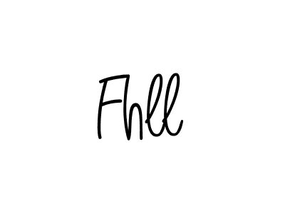 Make a beautiful signature design for name Fhll. Use this online signature maker to create a handwritten signature for free. Fhll signature style 5 images and pictures png