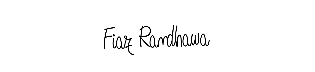 Also we have Fiaz Randhawa name is the best signature style. Create professional handwritten signature collection using Angelique-Rose-font-FFP autograph style. Fiaz Randhawa signature style 5 images and pictures png