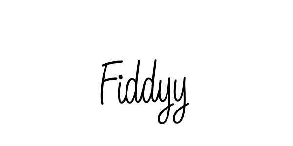 Create a beautiful signature design for name Fiddyy. With this signature (Angelique-Rose-font-FFP) fonts, you can make a handwritten signature for free. Fiddyy signature style 5 images and pictures png