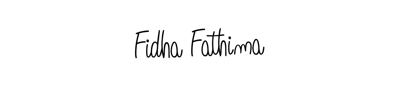 Angelique-Rose-font-FFP is a professional signature style that is perfect for those who want to add a touch of class to their signature. It is also a great choice for those who want to make their signature more unique. Get Fidha Fathima name to fancy signature for free. Fidha Fathima signature style 5 images and pictures png