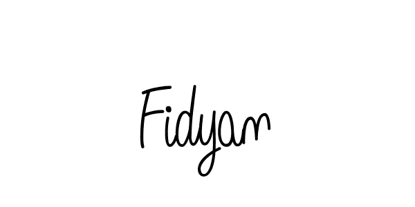 How to Draw Fidyan signature style? Angelique-Rose-font-FFP is a latest design signature styles for name Fidyan. Fidyan signature style 5 images and pictures png