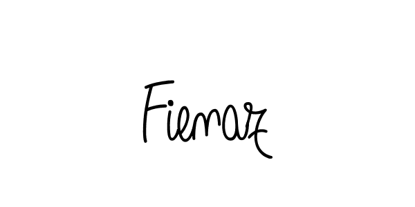 How to make Fienaz name signature. Use Angelique-Rose-font-FFP style for creating short signs online. This is the latest handwritten sign. Fienaz signature style 5 images and pictures png