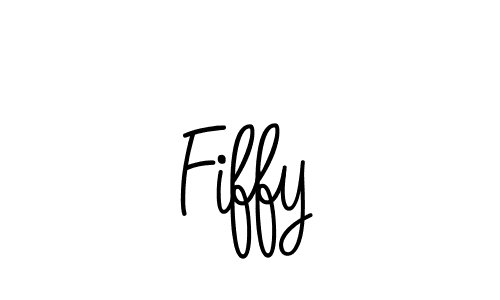 Design your own signature with our free online signature maker. With this signature software, you can create a handwritten (Angelique-Rose-font-FFP) signature for name Fiffy. Fiffy signature style 5 images and pictures png