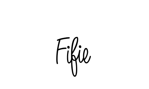 Fifie stylish signature style. Best Handwritten Sign (Angelique-Rose-font-FFP) for my name. Handwritten Signature Collection Ideas for my name Fifie. Fifie signature style 5 images and pictures png