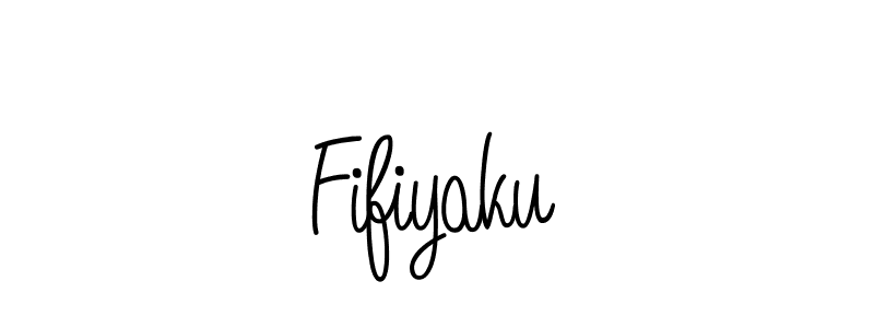 Similarly Angelique-Rose-font-FFP is the best handwritten signature design. Signature creator online .You can use it as an online autograph creator for name Fifiyaku. Fifiyaku signature style 5 images and pictures png