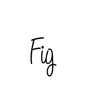 You should practise on your own different ways (Angelique-Rose-font-FFP) to write your name (Fig) in signature. don't let someone else do it for you. Fig signature style 5 images and pictures png