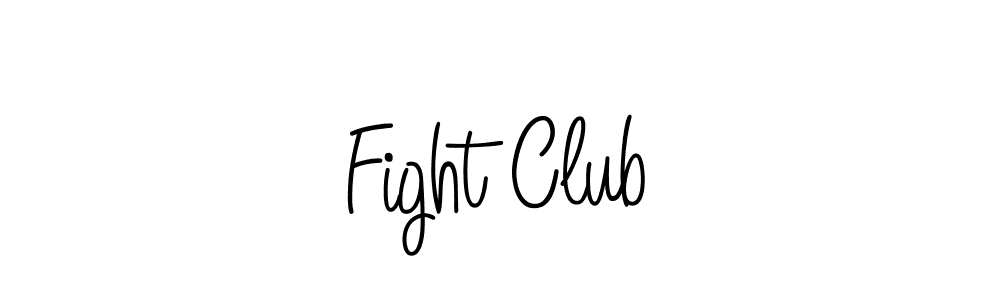 How to Draw Fight Club signature style? Angelique-Rose-font-FFP is a latest design signature styles for name Fight Club. Fight Club signature style 5 images and pictures png