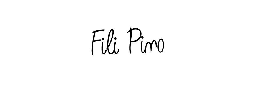How to make Fili Pino signature? Angelique-Rose-font-FFP is a professional autograph style. Create handwritten signature for Fili Pino name. Fili Pino signature style 5 images and pictures png