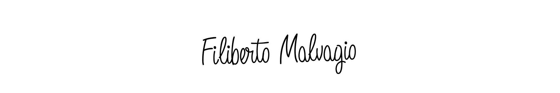 How to make Filiberto Malvagio signature? Angelique-Rose-font-FFP is a professional autograph style. Create handwritten signature for Filiberto Malvagio name. Filiberto Malvagio signature style 5 images and pictures png