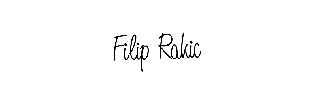 Make a short Filip Rakic signature style. Manage your documents anywhere anytime using Angelique-Rose-font-FFP. Create and add eSignatures, submit forms, share and send files easily. Filip Rakic signature style 5 images and pictures png