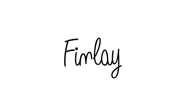 Make a beautiful signature design for name Finlay. With this signature (Angelique-Rose-font-FFP) style, you can create a handwritten signature for free. Finlay signature style 5 images and pictures png