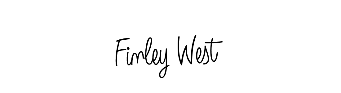 if you are searching for the best signature style for your name Finley West. so please give up your signature search. here we have designed multiple signature styles  using Angelique-Rose-font-FFP. Finley West signature style 5 images and pictures png