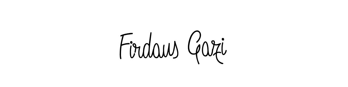 You can use this online signature creator to create a handwritten signature for the name Firdaus Gazi. This is the best online autograph maker. Firdaus Gazi signature style 5 images and pictures png