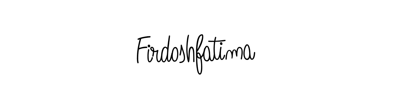 Make a short Firdoshfatima signature style. Manage your documents anywhere anytime using Angelique-Rose-font-FFP. Create and add eSignatures, submit forms, share and send files easily. Firdoshfatima signature style 5 images and pictures png