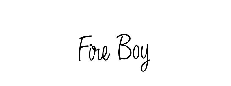 How to make Fire Boy signature? Angelique-Rose-font-FFP is a professional autograph style. Create handwritten signature for Fire Boy name. Fire Boy signature style 5 images and pictures png