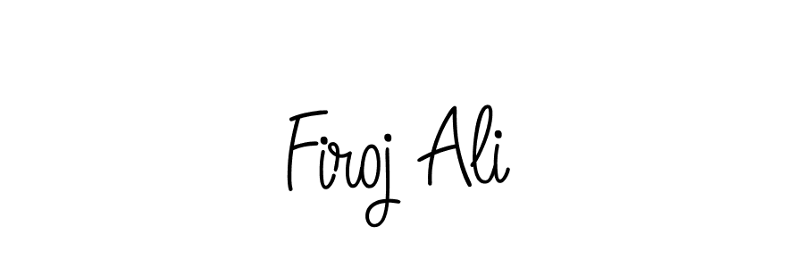 Firoj Ali stylish signature style. Best Handwritten Sign (Angelique-Rose-font-FFP) for my name. Handwritten Signature Collection Ideas for my name Firoj Ali. Firoj Ali signature style 5 images and pictures png