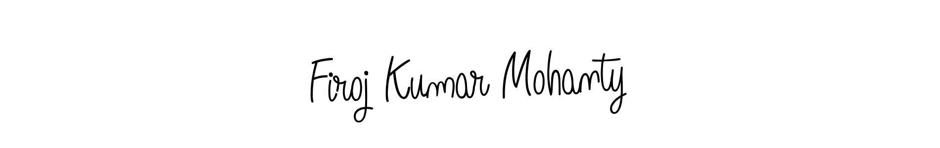 How to make Firoj Kumar Mohanty signature? Angelique-Rose-font-FFP is a professional autograph style. Create handwritten signature for Firoj Kumar Mohanty name. Firoj Kumar Mohanty signature style 5 images and pictures png