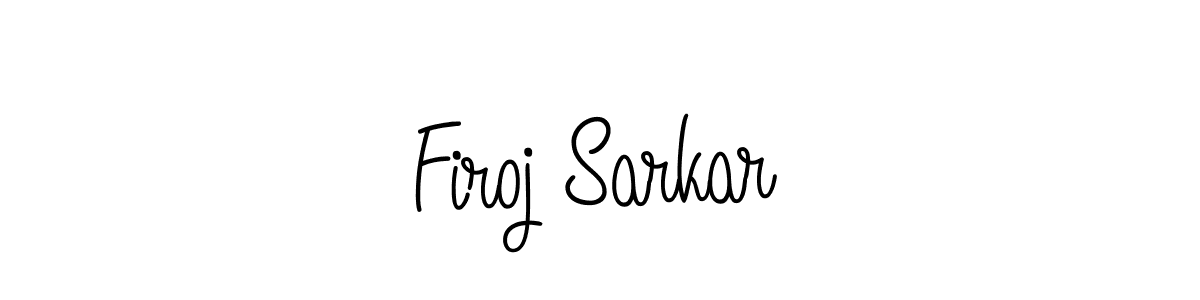 How to make Firoj Sarkar name signature. Use Angelique-Rose-font-FFP style for creating short signs online. This is the latest handwritten sign. Firoj Sarkar signature style 5 images and pictures png