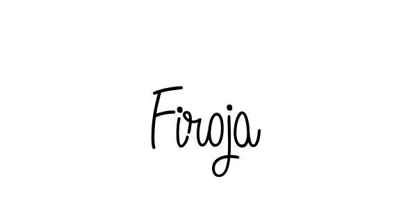 Make a beautiful signature design for name Firoja. Use this online signature maker to create a handwritten signature for free. Firoja signature style 5 images and pictures png