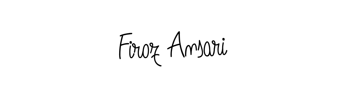 Here are the top 10 professional signature styles for the name Firoz Ansari. These are the best autograph styles you can use for your name. Firoz Ansari signature style 5 images and pictures png