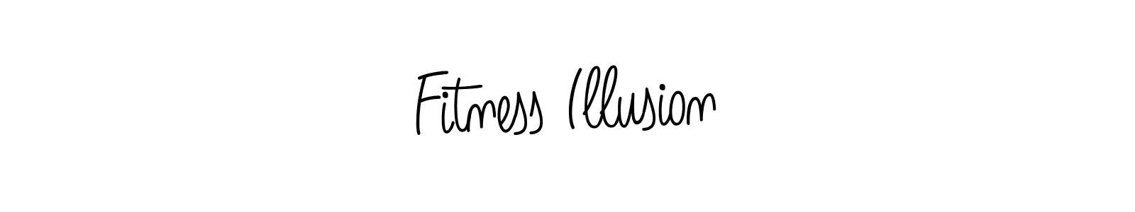 You should practise on your own different ways (Angelique-Rose-font-FFP) to write your name (Fitness Illusion) in signature. don't let someone else do it for you. Fitness Illusion signature style 5 images and pictures png