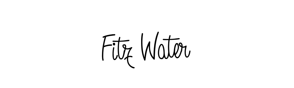 How to make Fitz Water signature? Angelique-Rose-font-FFP is a professional autograph style. Create handwritten signature for Fitz Water name. Fitz Water signature style 5 images and pictures png
