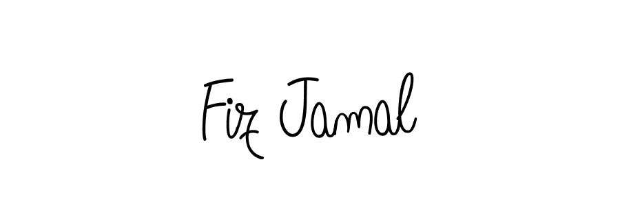 Similarly Angelique-Rose-font-FFP is the best handwritten signature design. Signature creator online .You can use it as an online autograph creator for name Fiz Jamal. Fiz Jamal signature style 5 images and pictures png