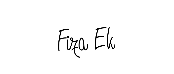 How to Draw Fiza Ek signature style? Angelique-Rose-font-FFP is a latest design signature styles for name Fiza Ek. Fiza Ek signature style 5 images and pictures png