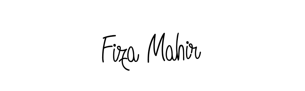 if you are searching for the best signature style for your name Fiza Mahir. so please give up your signature search. here we have designed multiple signature styles  using Angelique-Rose-font-FFP. Fiza Mahir signature style 5 images and pictures png