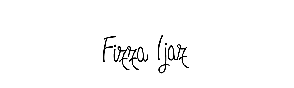 How to make Fizza Ijaz signature? Angelique-Rose-font-FFP is a professional autograph style. Create handwritten signature for Fizza Ijaz name. Fizza Ijaz signature style 5 images and pictures png