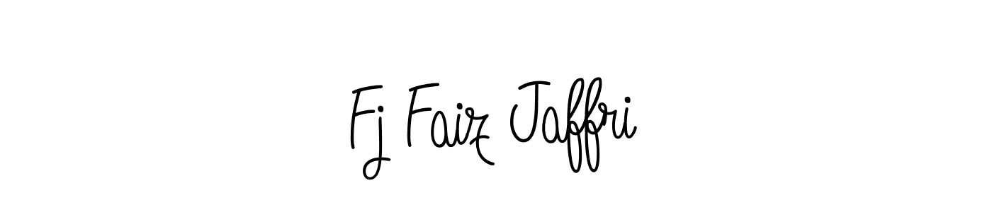 Make a beautiful signature design for name Fj Faiz Jaffri. Use this online signature maker to create a handwritten signature for free. Fj Faiz Jaffri signature style 5 images and pictures png