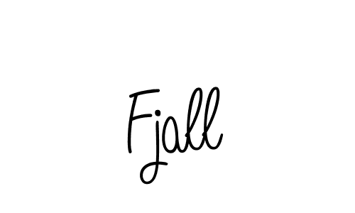 How to make Fjall name signature. Use Angelique-Rose-font-FFP style for creating short signs online. This is the latest handwritten sign. Fjall signature style 5 images and pictures png