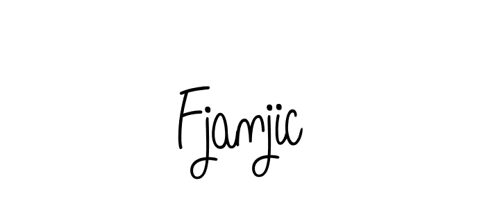 Also we have Fjanjic name is the best signature style. Create professional handwritten signature collection using Angelique-Rose-font-FFP autograph style. Fjanjic signature style 5 images and pictures png