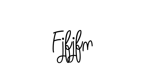 Make a beautiful signature design for name Fjfjfn. Use this online signature maker to create a handwritten signature for free. Fjfjfn signature style 5 images and pictures png