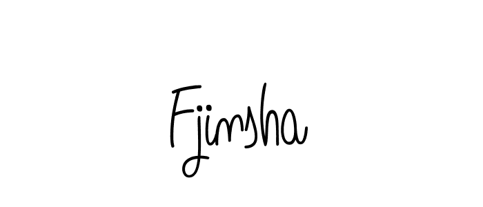 Once you've used our free online signature maker to create your best signature Angelique-Rose-font-FFP style, it's time to enjoy all of the benefits that Fjinsha name signing documents. Fjinsha signature style 5 images and pictures png