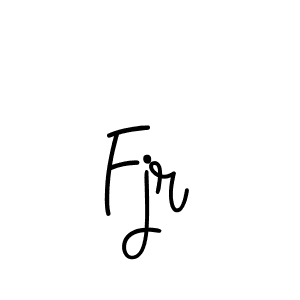 You should practise on your own different ways (Angelique-Rose-font-FFP) to write your name (Fjr) in signature. don't let someone else do it for you. Fjr signature style 5 images and pictures png
