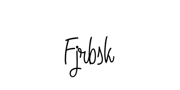 You should practise on your own different ways (Angelique-Rose-font-FFP) to write your name (Fjrbsk) in signature. don't let someone else do it for you. Fjrbsk signature style 5 images and pictures png
