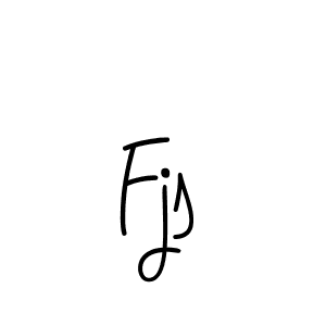 Design your own signature with our free online signature maker. With this signature software, you can create a handwritten (Angelique-Rose-font-FFP) signature for name Fjs. Fjs signature style 5 images and pictures png