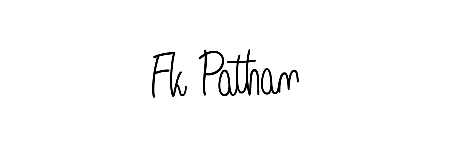 Once you've used our free online signature maker to create your best signature Angelique-Rose-font-FFP style, it's time to enjoy all of the benefits that Fk Pathan name signing documents. Fk Pathan signature style 5 images and pictures png