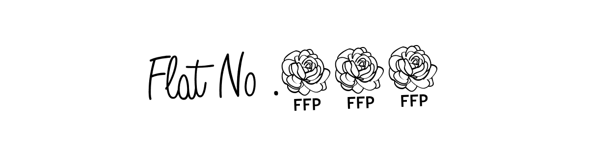 Once you've used our free online signature maker to create your best signature Angelique-Rose-font-FFP style, it's time to enjoy all of the benefits that Flat No .203 name signing documents. Flat No .203 signature style 5 images and pictures png