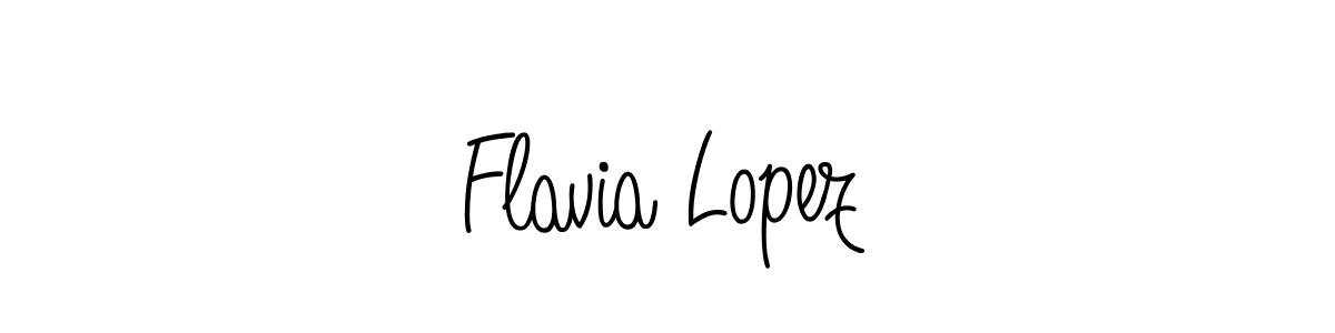 Make a beautiful signature design for name Flavia Lopez. Use this online signature maker to create a handwritten signature for free. Flavia Lopez signature style 5 images and pictures png
