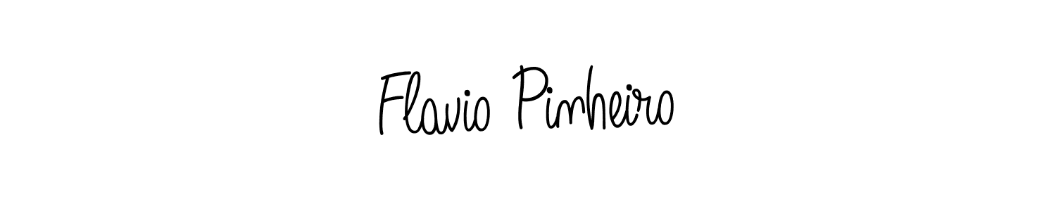 How to make Flavio Pinheiro name signature. Use Angelique-Rose-font-FFP style for creating short signs online. This is the latest handwritten sign. Flavio Pinheiro signature style 5 images and pictures png