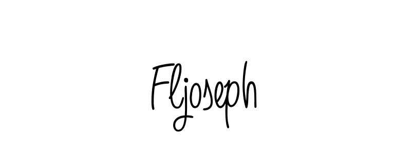 Fljoseph stylish signature style. Best Handwritten Sign (Angelique-Rose-font-FFP) for my name. Handwritten Signature Collection Ideas for my name Fljoseph. Fljoseph signature style 5 images and pictures png